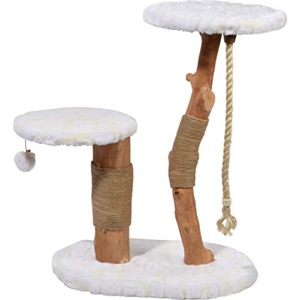 Kratzbaum mit Naturstämmen